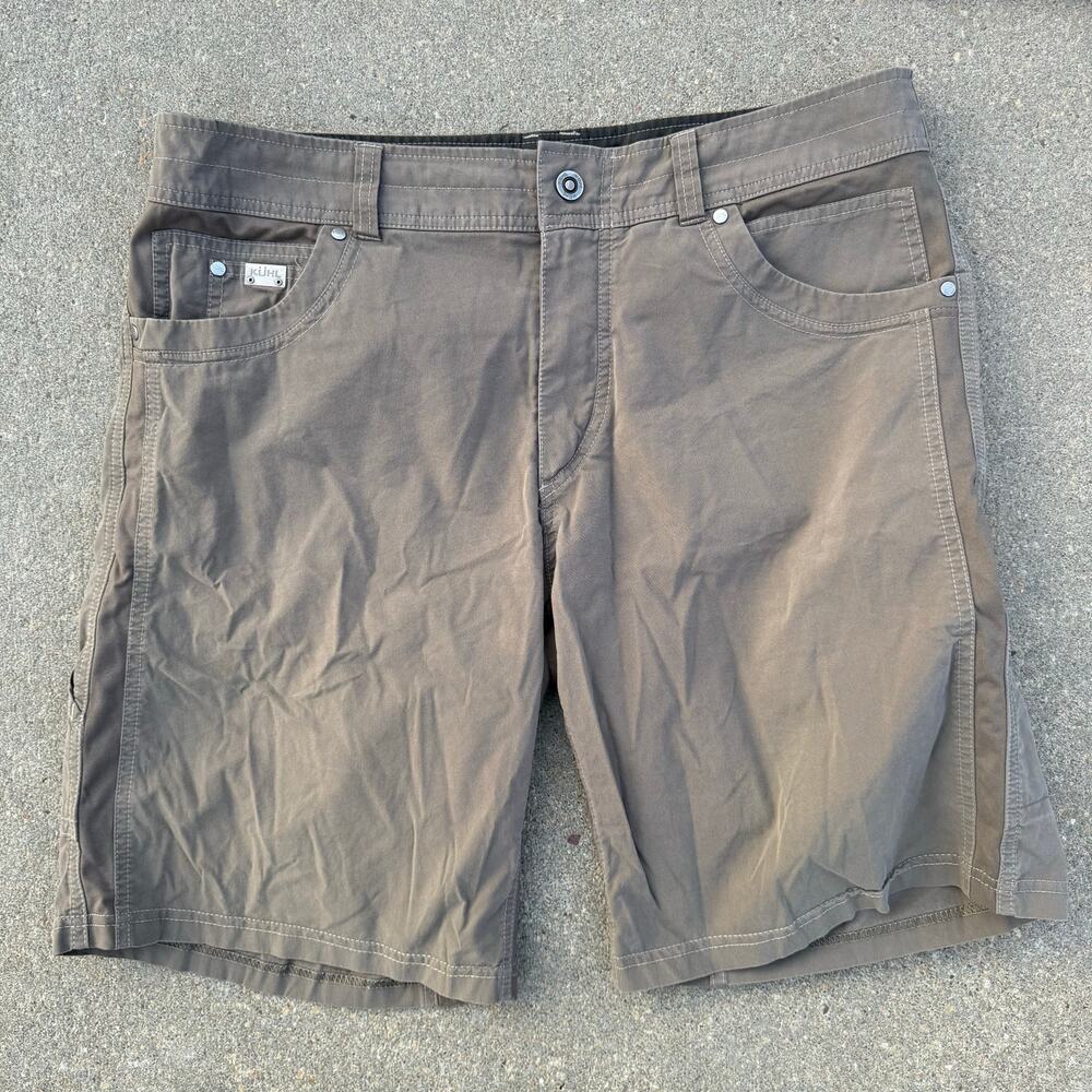 Kuhl Tan Renegade Stretch Duralux Performance Adventure Shorts Size 38